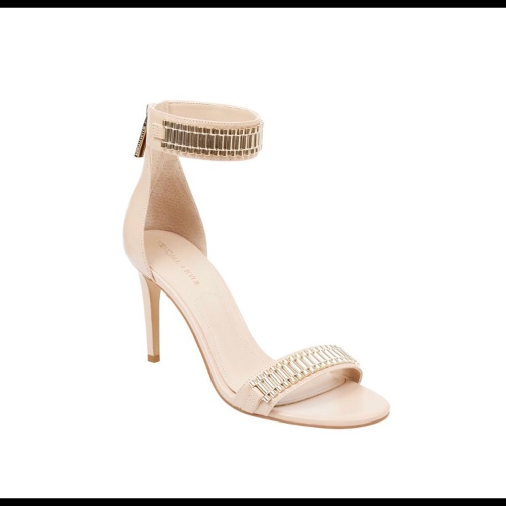 Kendall + Kylie Mia Leather Ankle Strap Sandal